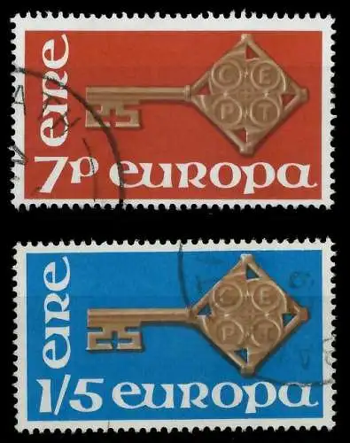 IRLAND 1968 Nr 202-203 gestempelt 9D17CA