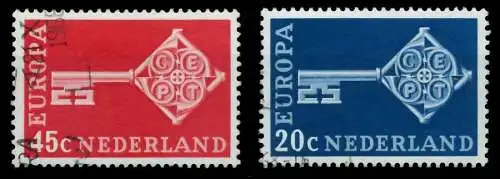 NIEDERLANDE 1968 Nr 899-900 gestempelt 9D1862