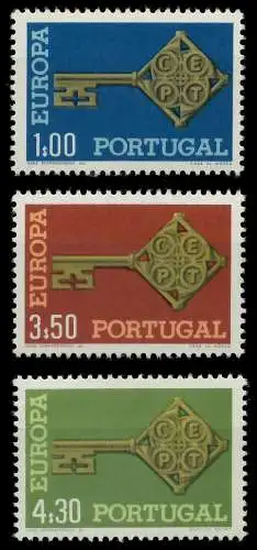 PORTUGAL 1968 Nr 1051-1053 postfrisch 9D1882