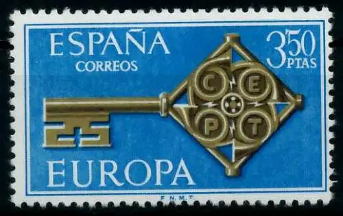 SPANIEN 1968 Nr 871 postfrisch SA52FA2