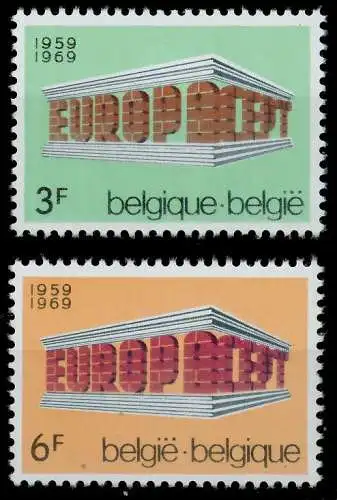 BELGIEN 1969 Nr 1546-1547 postfrisch SA5E6D2