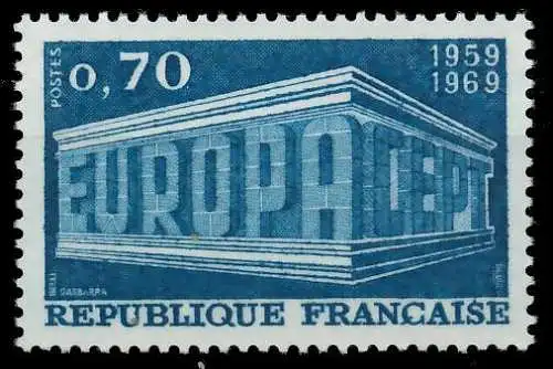 FRANKREICH 1969 Nr 1666 postfrisch SA5E776