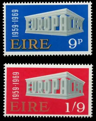 IRLAND 1969 Nr 230-231 postfrisch 9D1A8A