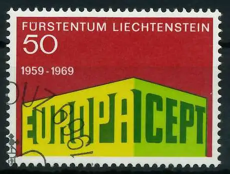 LIECHTENSTEIN 1969 Nr 507 gestempelt 9D1AA2