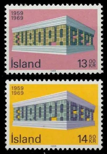 ISLAND 1969 Nr 428-429 postfrisch SA5E842