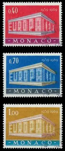 MONACO 1969 Nr 929-931 gestempelt 9D1BAA