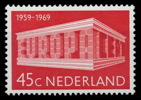 NIEDERLANDE 1969 Nr 921 postfrisch SA5E95A