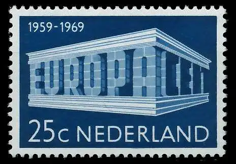 NIEDERLANDE 1969 Nr 920 postfrisch SA5E952