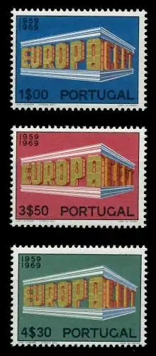 PORTUGAL 1969 Nr 1070-1072 postfrisch 9D1C1E