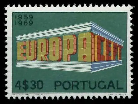 PORTUGAL 1969 Nr 1072 postfrisch 9D1C42