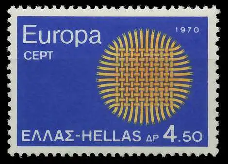 GRIECHENLAND 1970 Nr 1042 postfrisch SA5EC2A