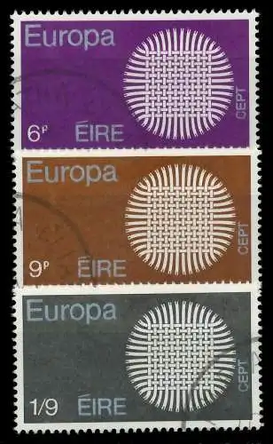 IRLAND 1970 Nr 239-241 gestempelt FF48FA