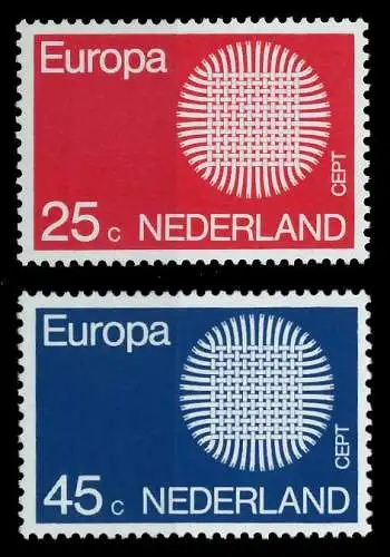 NIEDERLANDE 1970 Nr 942-943 postfrisch SA6E9CE