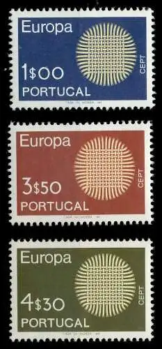 PORTUGAL 1970 Nr 1092-1094 postfrisch FFBF7A