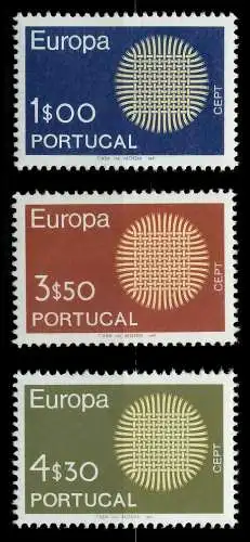 PORTUGAL 1970 Nr 1092-1094 postfrisch FFBF9A
