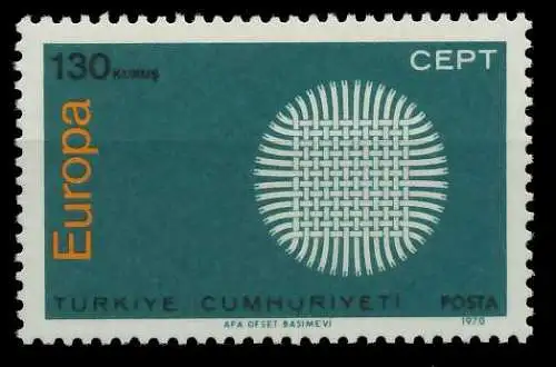 TÜRKEI 1970 Nr 2180 postfrisch FFC052