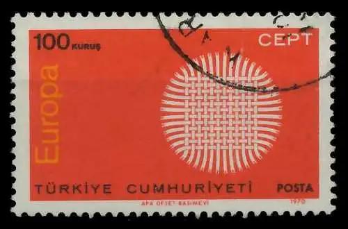 TÜRKEI 1970 Nr 2179 gestempelt FFC066