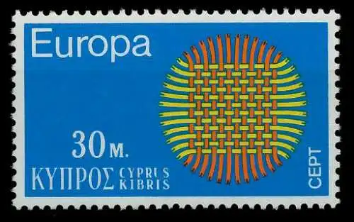 ZYPERN 1970 Nr 333 postfrisch SA6EAFA