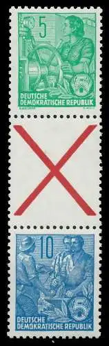 DDR ZUSAMMENDRUCK Nr SZ1 postfrisch 3ER STR 00E7EE