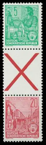 DDR ZUSAMMENDRUCK Nr SZ2 postfrisch 3ER STR 00E7FE