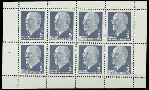 DDR HEFTCHENBLATT Nr HB10.01 AXIA2 postfrisch HB 01C492