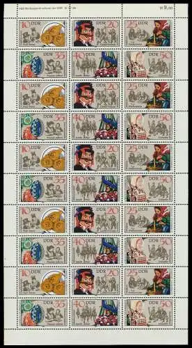 DDR 1982 6ER BLOCK Nr 2716-2721 postfrisch SA9C92A