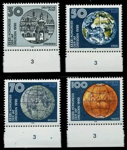DDR 1990 Nr 3360-3363 postfrisch URA 0209B2