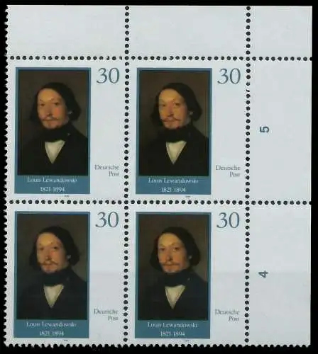 DDR 1990 Nr 3358 postfrisch VIERERBLOCK ECKE-ORE 020A3A