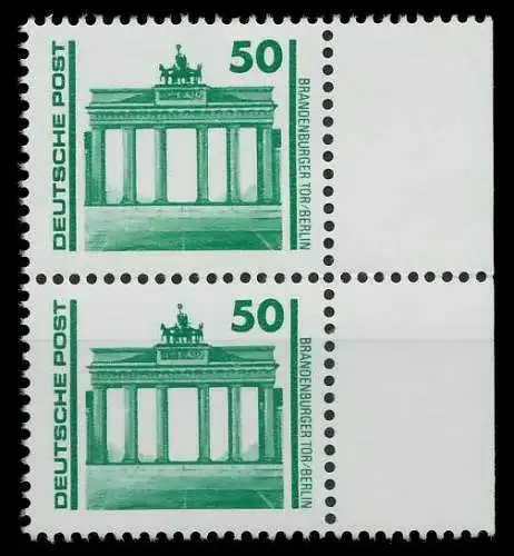 DDR DS BAUWERKE DENKMÄLER Nr 3346 postfrisch SENKR PAAR 025CC2