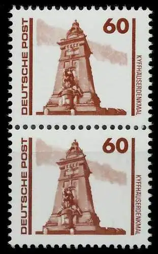 DDR DS BAUWERKE DENKMÄLER Nr 3347 postfrisch SENKR PAAR 025D8E