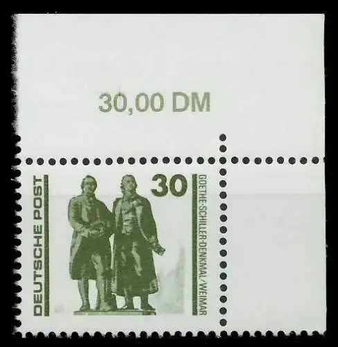 DDR DS BAUWERKE DENKMÄLER Nr 3345 postfrisch ECKE-ORE 026276