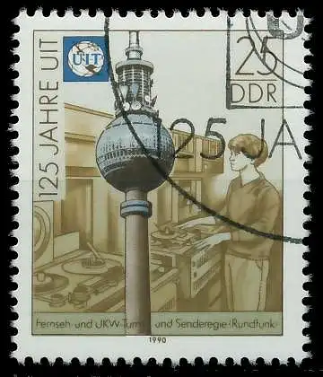 DDR 1990 Nr 3334 gestempelt 026362