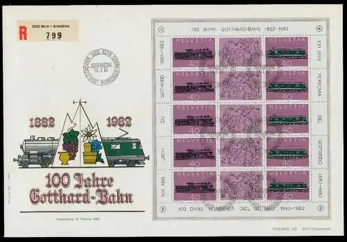 SCHWEIZ BLOCK KLEINBOGEN 1980-1989 Nr 1214-1215 0263AA