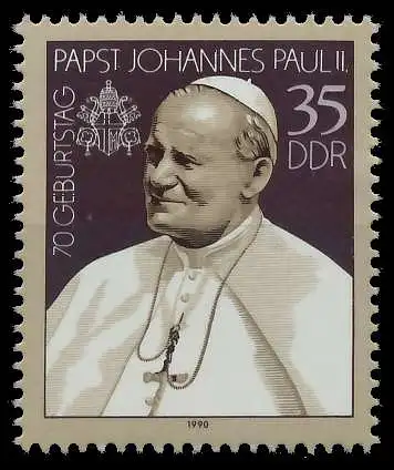 DDR 1990 Nr 3337 postfrisch SAA24E6