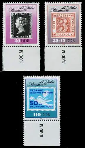 DDR 1990 Nr 3329-3331 postfrisch URA 02C3AE