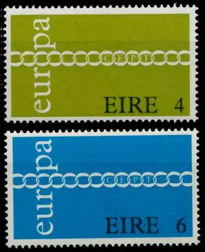 IRLAND 1971 Nr 265-266 postfrisch SAAA826