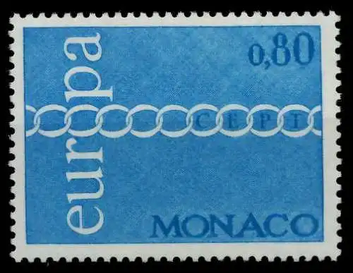 MONACO 1971 Nr 1015 postfrisch SAAA90E