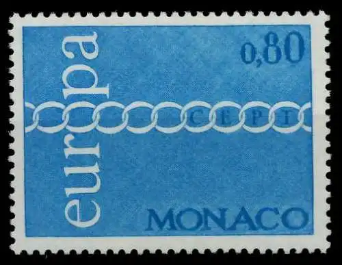 MONACO 1971 Nr 1015 postfrisch SAAA91A