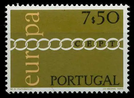 PORTUGAL 1971 Nr 1129 postfrisch 02C892