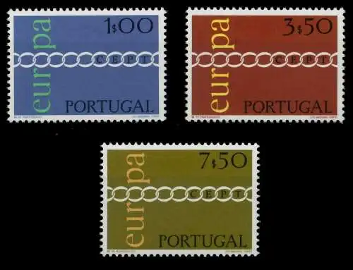 PORTUGAL 1971 Nr 1127-1129 postfrisch 02C8A2