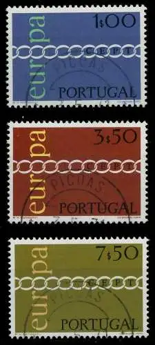 PORTUGAL 1971 Nr 1127-1129 gestempelt 02C8AA