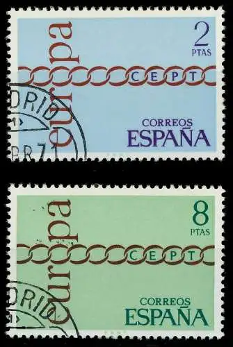 SPANIEN 1971 Nr 1925-1926 gestempelt 02C90A