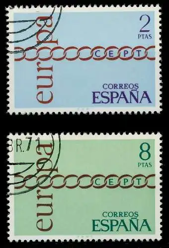 SPANIEN 1971 Nr 1925-1926 gestempelt 02C90E