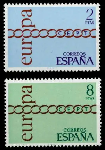 SPANIEN 1971 Nr 1925-1926 postfrisch SAAAA16
