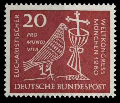 BRD 1960 Nr 331 postfrisch S02D0BA