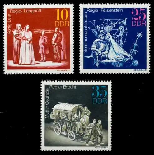 DDR 1973 Nr 1850-1852 postfrisch S050D2A