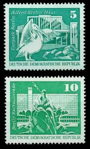 DDR DS AUFBAU IN DER Nr 1842-1843 postfrisch S050D56