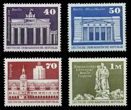 DDR DS AUFBAU IN DER Nr 1879-1882 postfrisch S050FCE