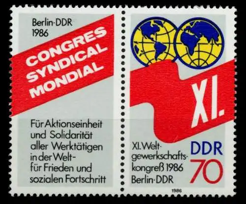 DDR ZUSAMMENDRUCK Nr WZd690 postfrisch WAAGR PAAR SAAAC66