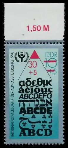DDR 1990 Nr 3353 postfrisch ORA 034C0A